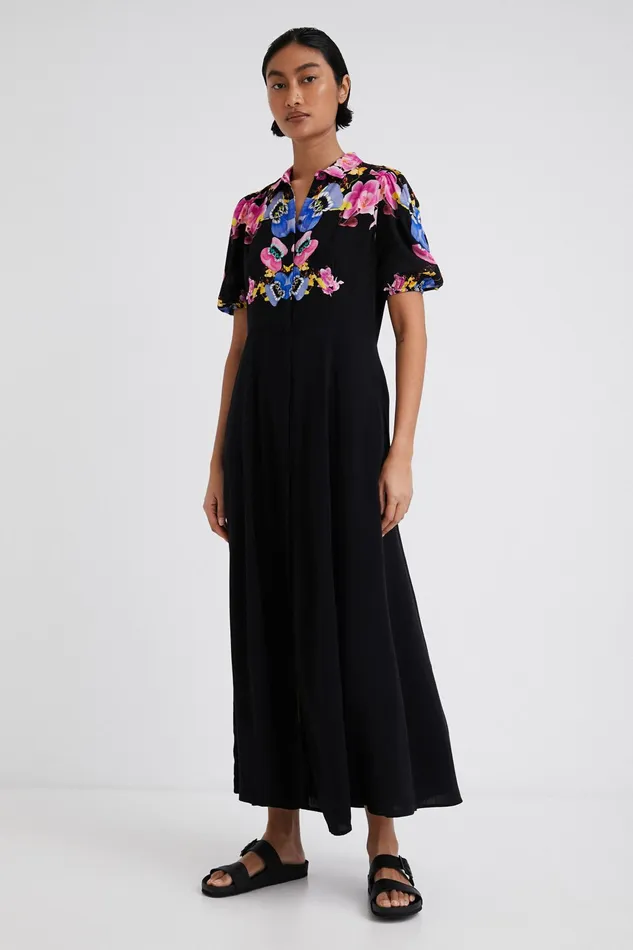 M Christian Lacroix Long Dress Women Desigual Dresses