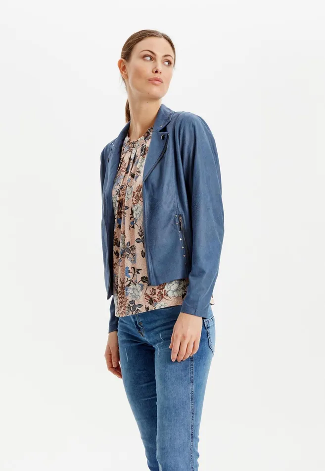 MAPELINA JACKET 13926 501 Blue 501 Women IN FRONT BLAZER JACKETS
