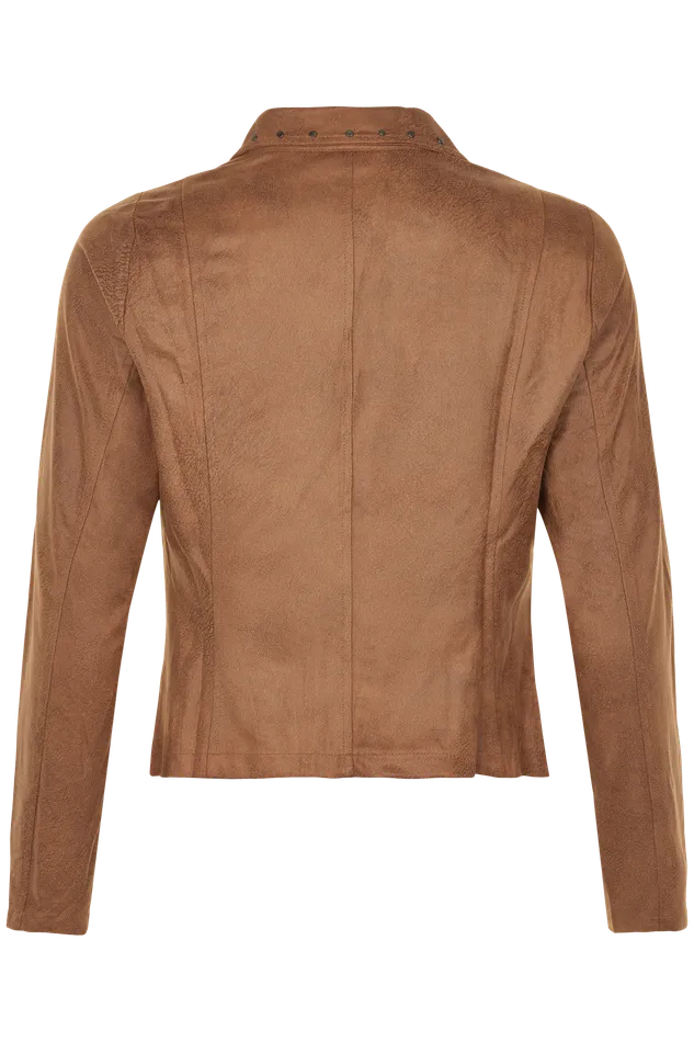 MAPELINA JACKET 13926 810 Cognac 810 Women IN FRONT BLAZER JACKETS MAPELINA JACKET 13926 810 Cognac 810 Women IN FRONT BLAZER JACKETS