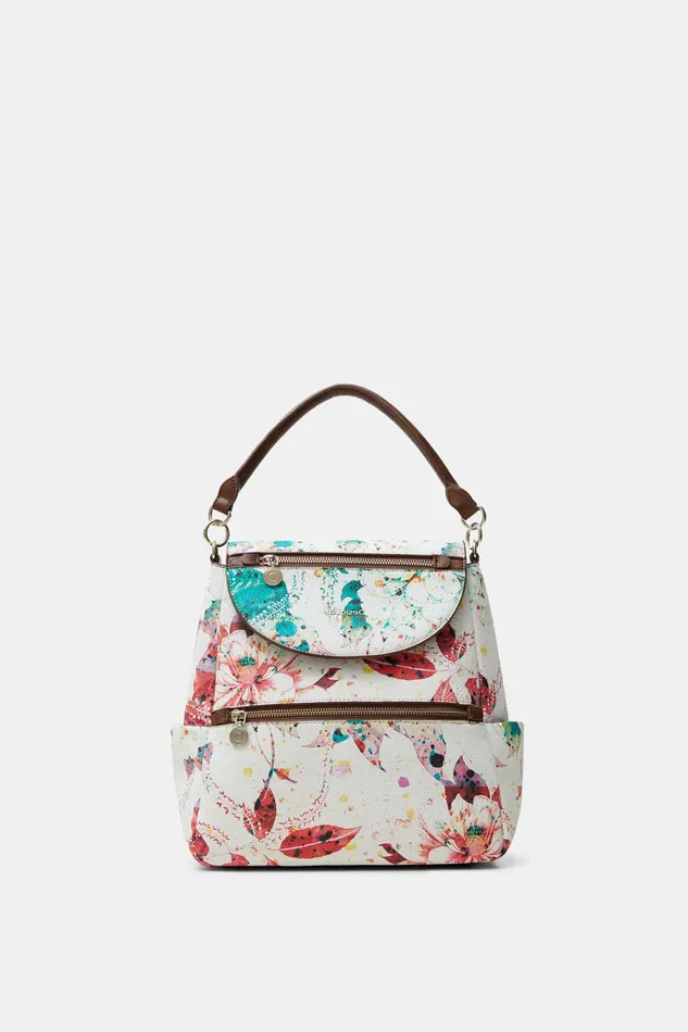 Medium Backpack Handle Women Desigual Backpacks