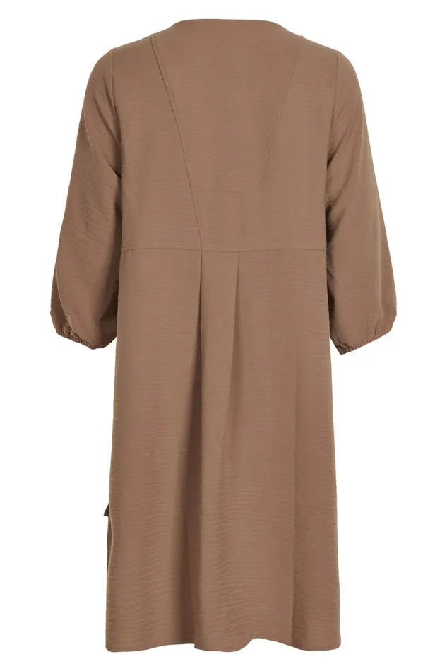 MELODY DRESS 14828 815 Cafe Latte 815 Women IN FRONT DRESSES