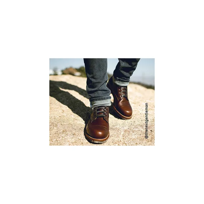 Men 1000 Mile CapToe Classic Boot Havana Brown Wolverine Boots