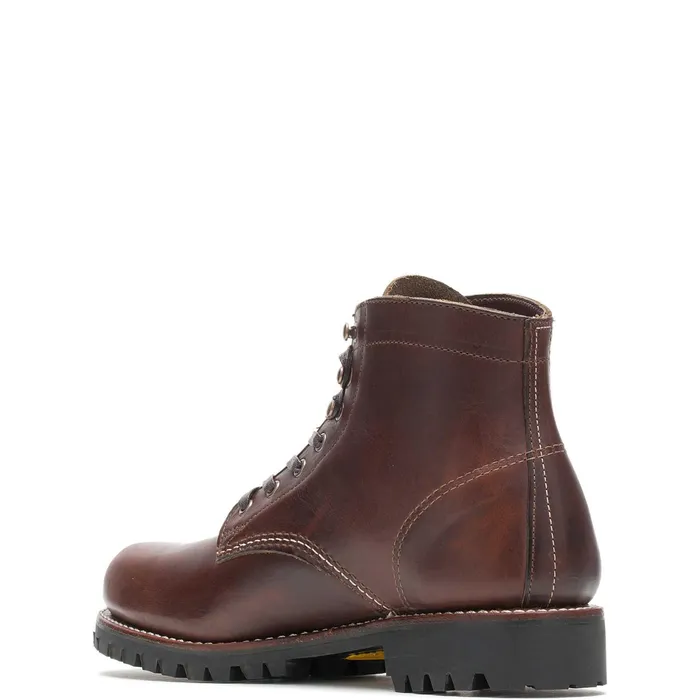 Men 1000 Mile PlainToe Rugged Boot Brown Wolverine Boots