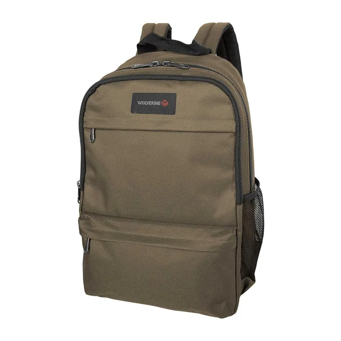 Men 27L Slimline Laptop Backpack Chestnut Wolverine Belts and Bags