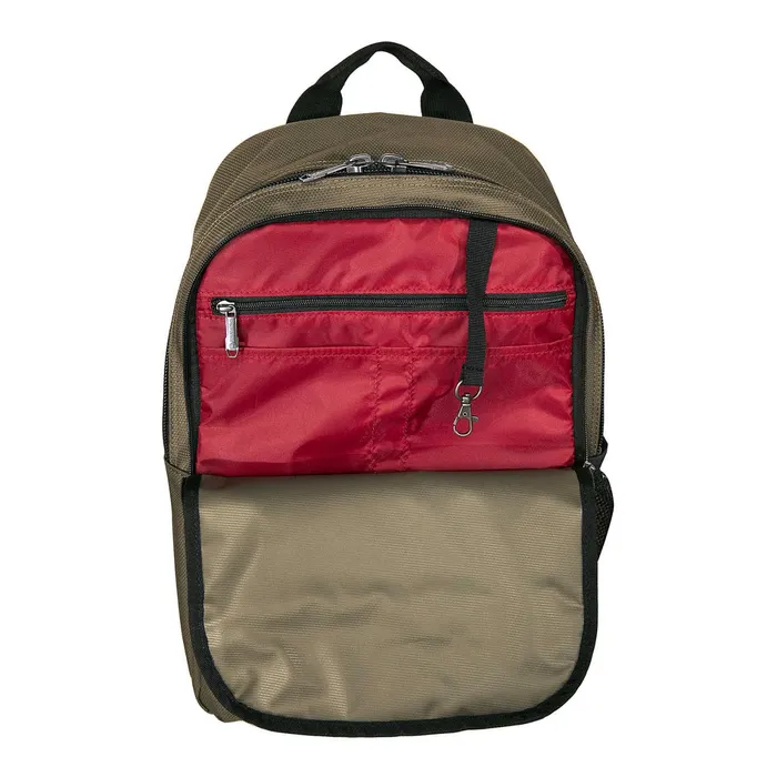 Men 27L Slimline Laptop Backpack Chestnut Wolverine Belts and Bags