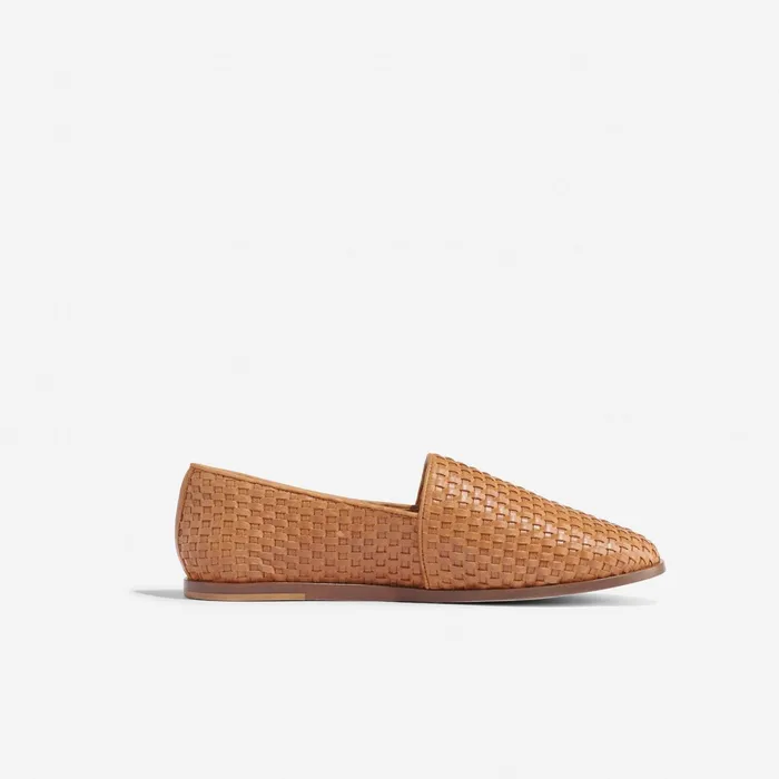 Men Alejandro Woven SlipOn 20 Woven Brown Nisolo Sandals and Slip Ons