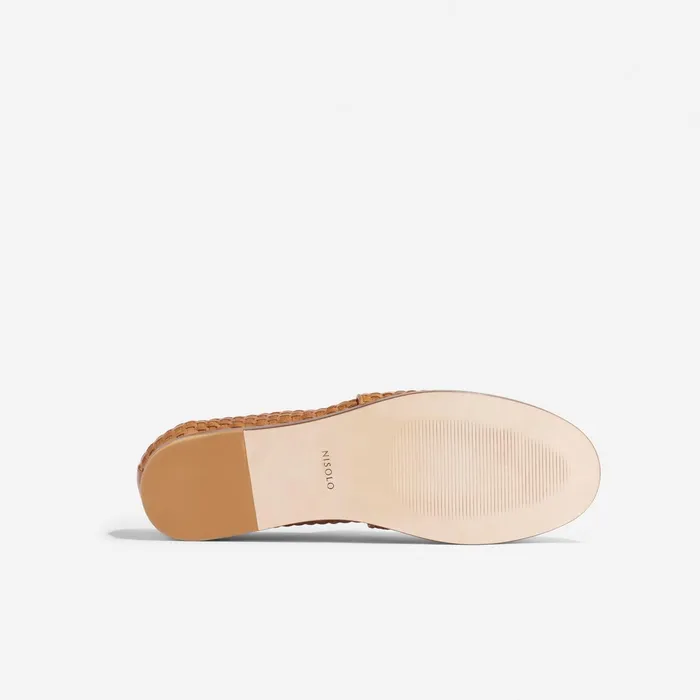 Men Alejandro Woven SlipOn 20 Woven Brown Nisolo Sandals and Slip Ons