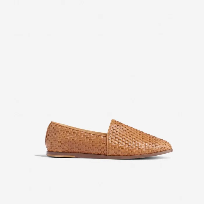 Men Alejandro Woven SlipOn 20 Woven Brown Nisolo Sandals and Slip Ons