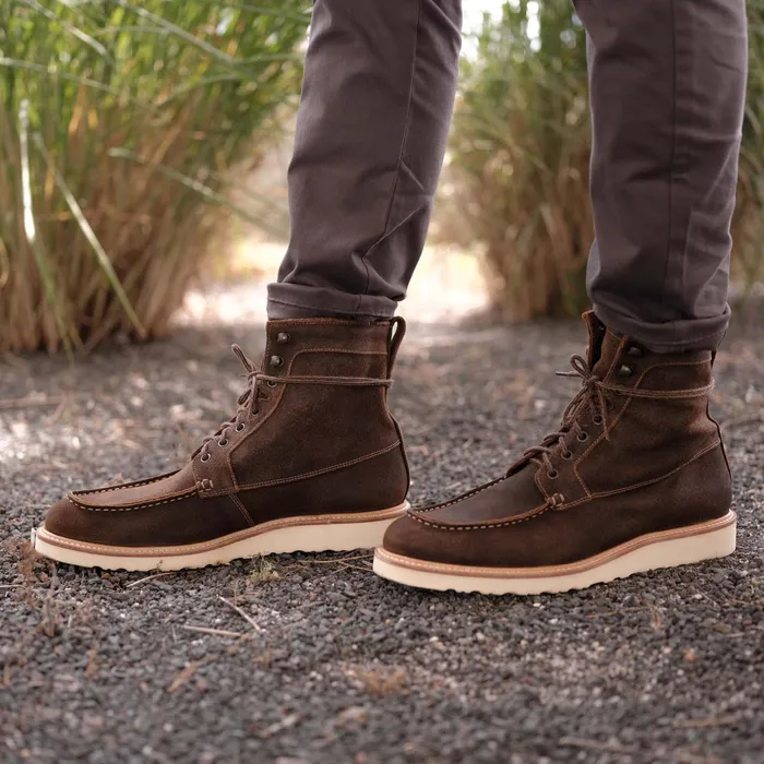 Men AllWeather Mateo Boot Waxed Brown Nisolo Boots