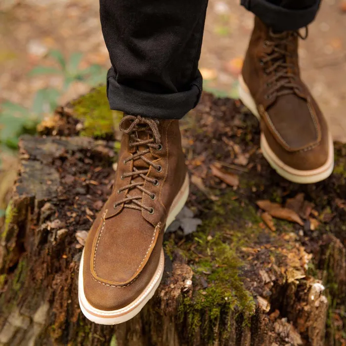 Men AllWeather Mateo Boot Waxed Brown Nisolo Boots