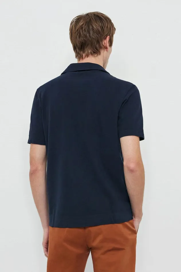 Men ARUBA 8211 Cotton Jersey Short Sleeve Polo Shirt 8211 Blu Massimo Alba TShirts and Polos Men ARUBA 8211 Cotton Jersey Short Sleeve Polo Shirt 8211 Blu Massimo Alba TShirts and Polos