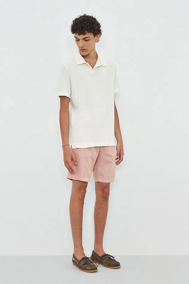 Men ARUBA 8211 Terry Cotton Linen Jersey Short Sleeve Polo Shirt 8211 Bianco Massimo Alba TShirts and Polos Men ARUBA 8211 Terry Cotton Linen Jersey Short Sleeve Polo Shirt 8211 Bianco Massimo Alba TShirts and Polos