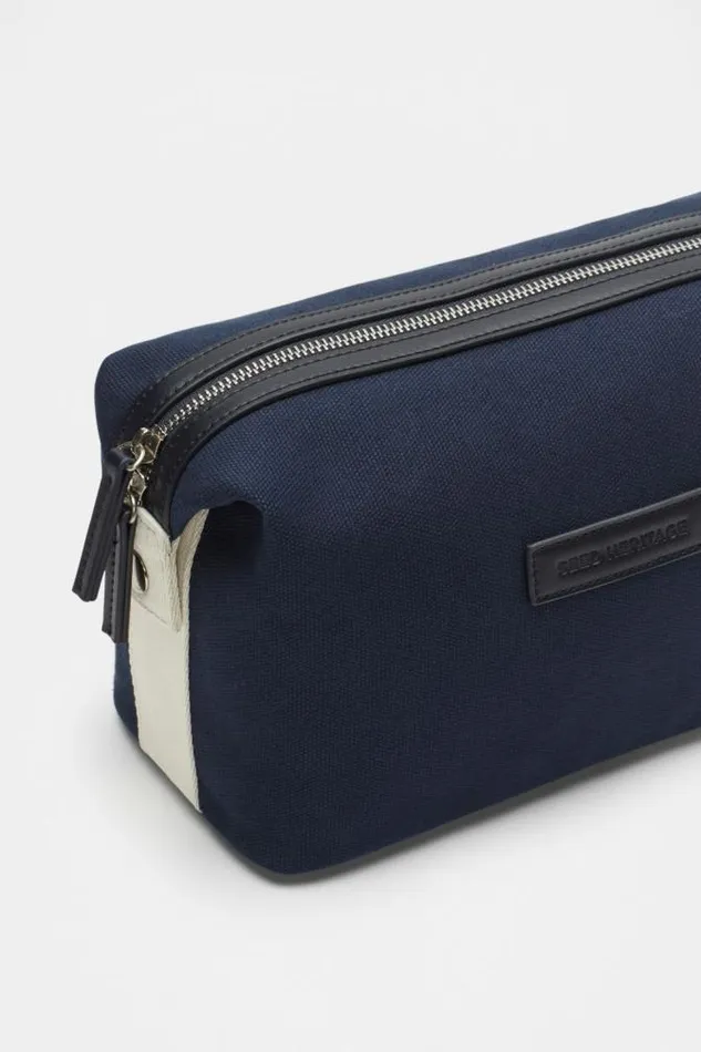 Men Bags Seed Heritage Wash Bag Midnight Blue