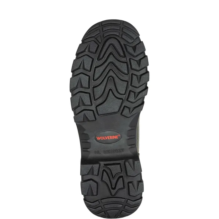 Men Carlsbad Waterproof 6034Work Boot Brown Wolverine Waterproof