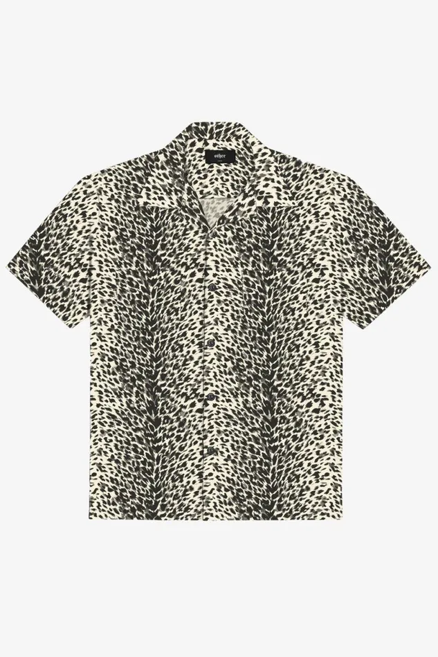 Men Cuban Shirt Eden Leopard OTHER SHIRTS