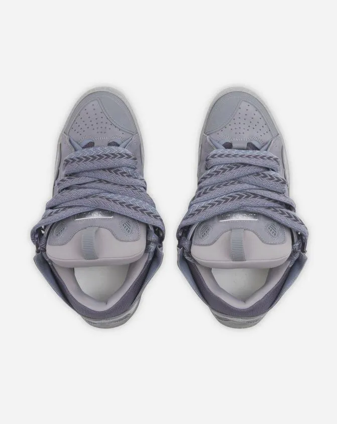 Men Curb Lanvin Curb Leather Sneakers Light Grey Men Curb Lanvin Curb Leather Sneakers Light Grey