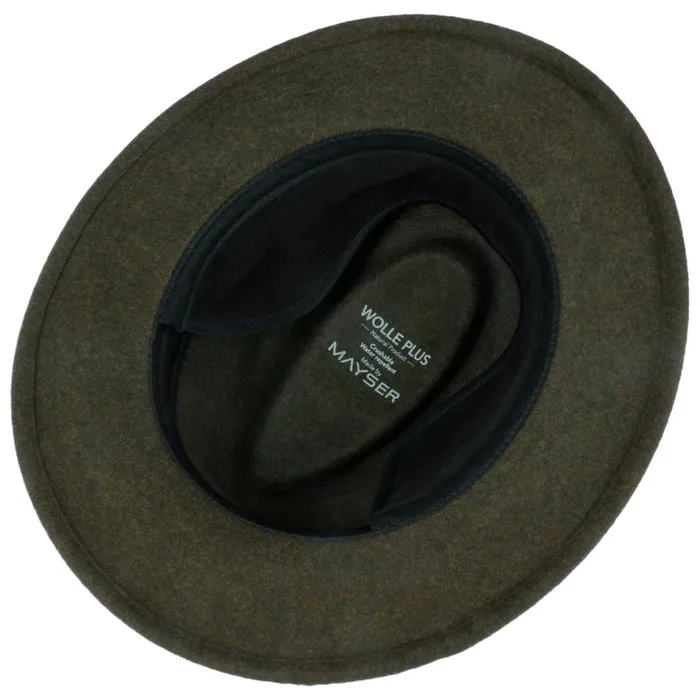 Men Dagmar Wool Plus Traveller Hat Olive Mayser Felt Hats Men Dagmar Wool Plus Traveller Hat Olive Mayser Felt Hats
