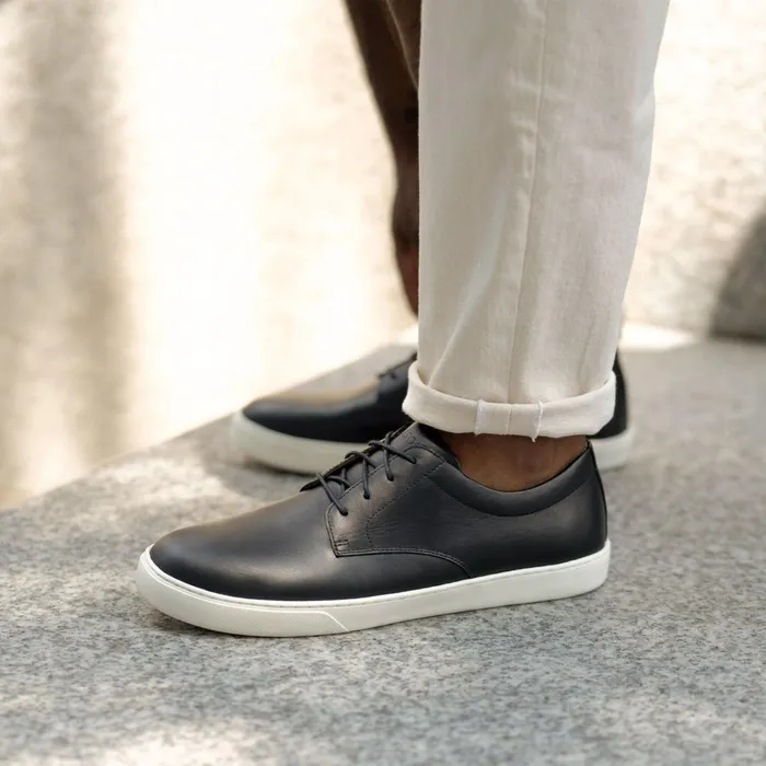 Men Diego Everyday Sneaker Black Nisolo Sneakers