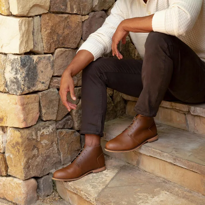 Men Everyday Chukka Boot Brown Nisolo Boots