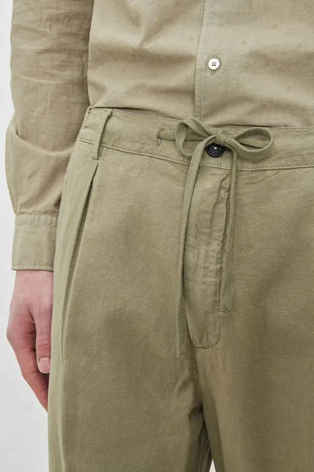 Men FELIX 8211 Cotton Trousers 8211 Fango Massimo Alba Trousers and Shorts