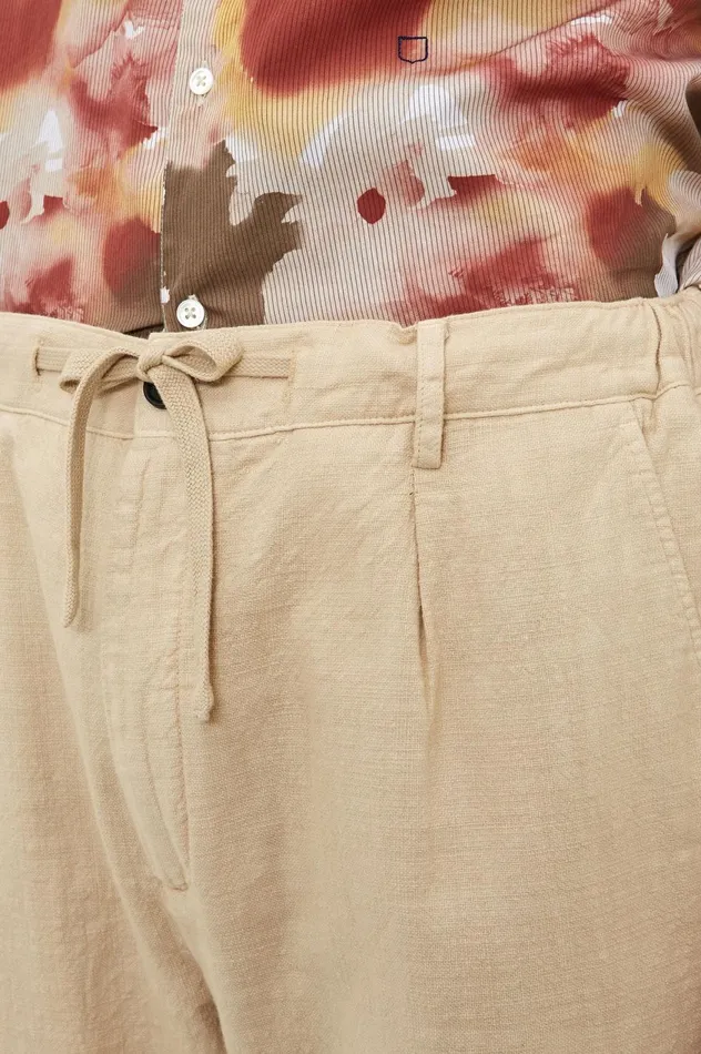 Men FELIX 8211 Cotton Trousers 8211 Sabbia Massimo Alba Trousers and Shorts