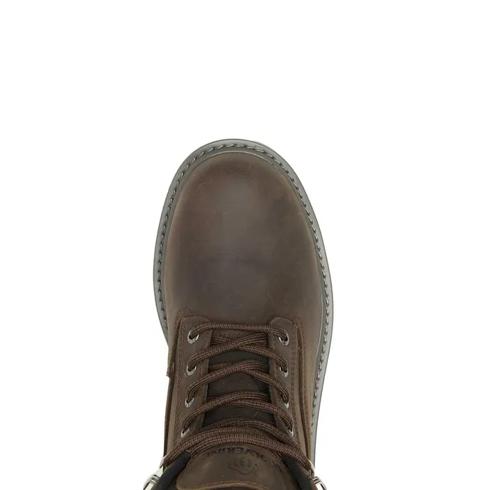 Men Floorhand MetGuard 6034SteelToe Work Boot Dark Brown Wolverine Safety Toe