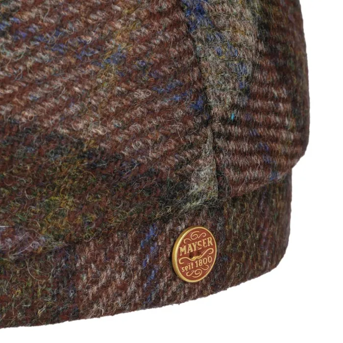 Men Frankie Soft Shetland Flatcap Olive Mayser Flat Caps Men Frankie Soft Shetland Flatcap Olive Mayser Flat Caps