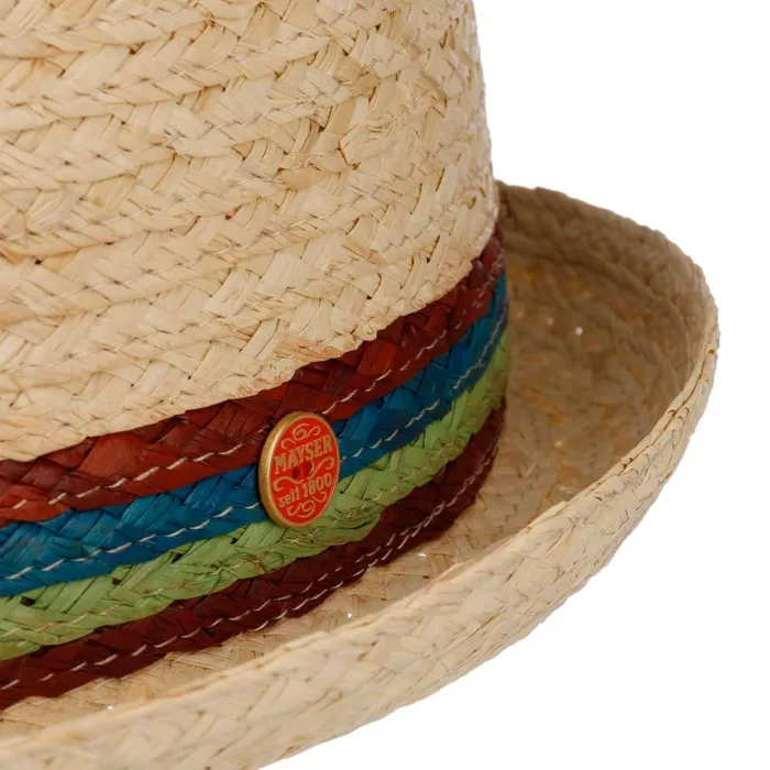 Men Gareth Pork Pie Straw Hat Brown Mayser Pork Pie Hats Men Gareth Pork Pie Straw Hat Brown Mayser Pork Pie Hats