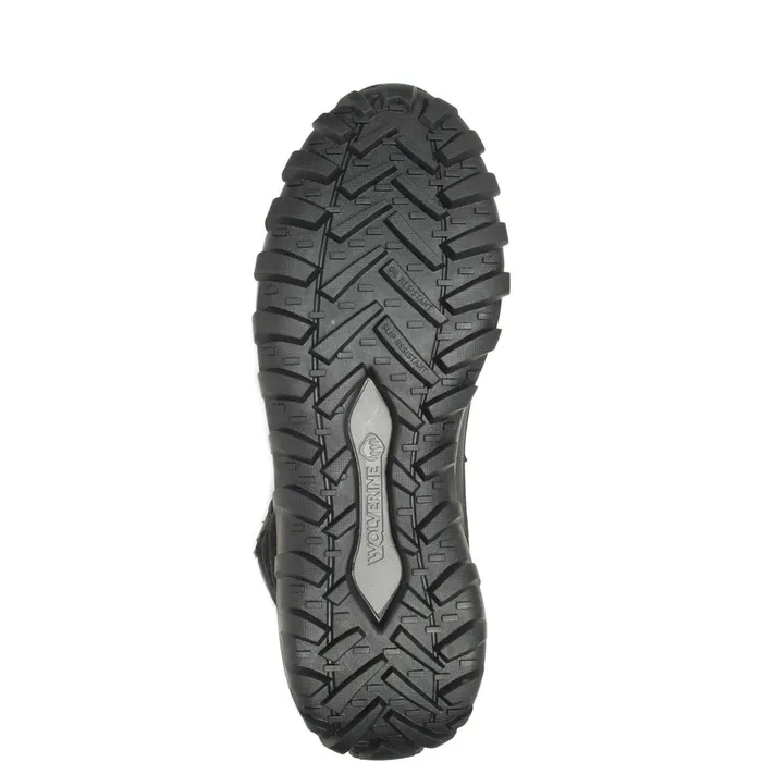 Men Glacier Surge Insulated Boot Black Wolverine Rain and Snow