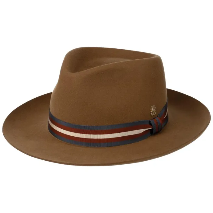 Men Gus Wool Felt Hat Zechbauer Brown Mayser Felt Hats