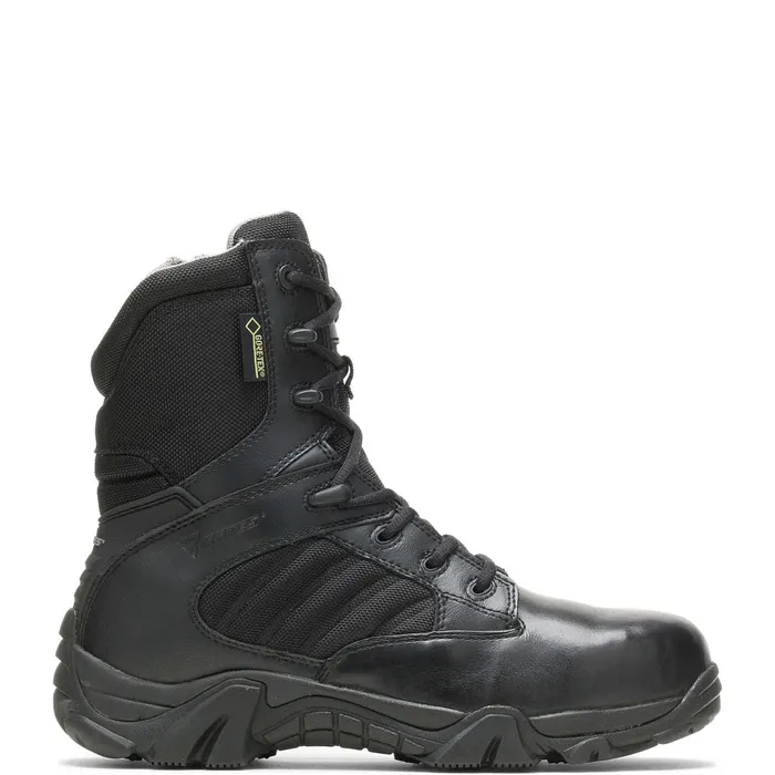 Men GX8 Composite Toe Side Zip Boot With GORETEX Black Wolverine Waterproof