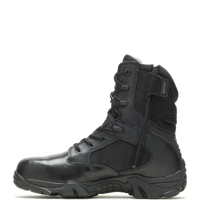 Men GX8 Composite Toe Side Zip Boot With GORETEX Black Wolverine Waterproof