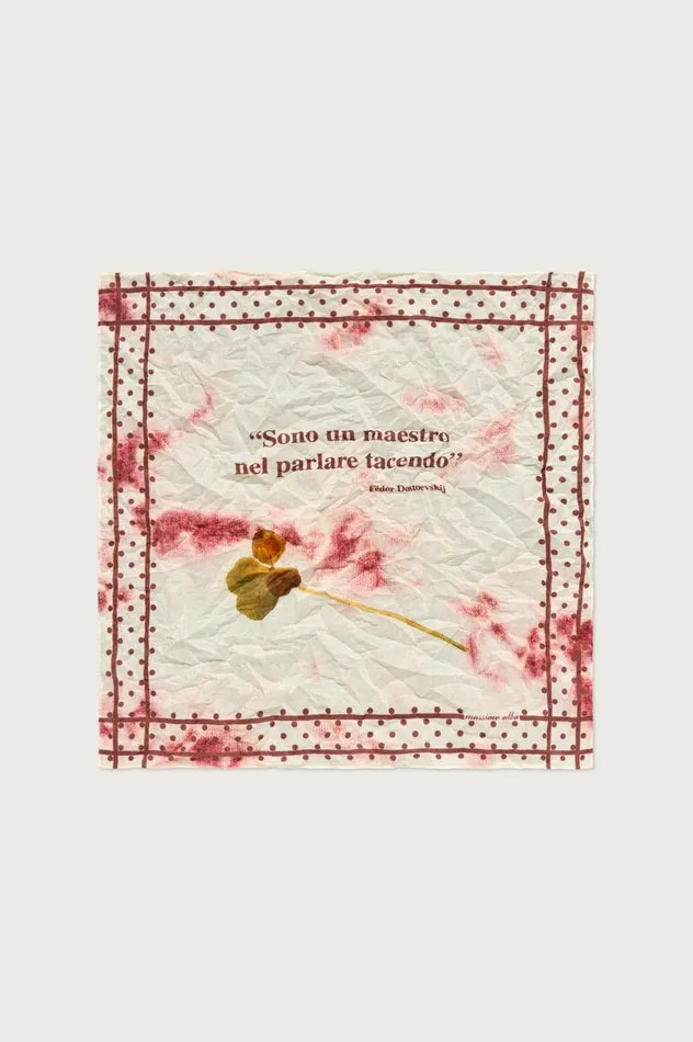 Men HANKY1 8211 Printed Cotton Handkerchief 8211 Dim Burgundy Massimo Alba Gifts For Him Men HANKY1 8211 Printed Cotton Handkerchief 8211 Dim Burgundy Massimo Alba Gifts For Him