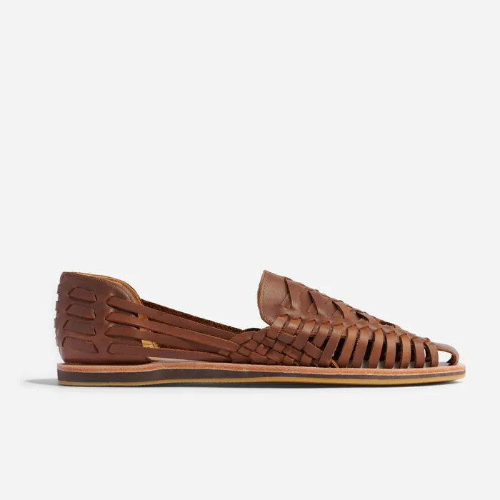 Men Huarache Sandal Brown Nisolo Sandals and Slip Ons