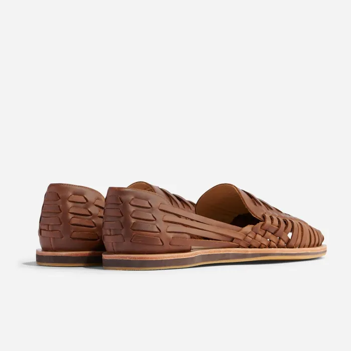 Men Huarache Sandal Brown Nisolo Sandals and Slip Ons