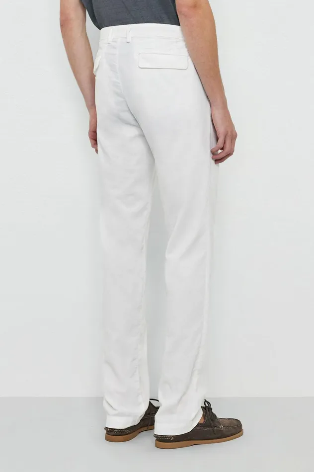 Men IONIO2 8211 Baby Corduroy Trousers 8211 Bianco Massimo Alba Trousers and Shorts Men IONIO2 8211 Baby Corduroy Trousers 8211 Bianco Massimo Alba Trousers and Shorts