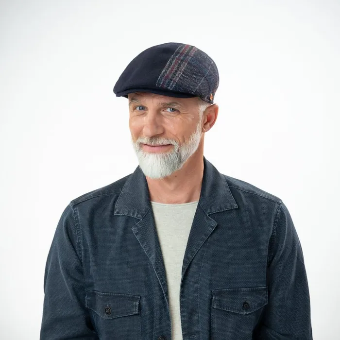 Men Jasper Fancy Flatcap Blue Mayser Flat Caps Men Jasper Fancy Flatcap Blue Mayser Flat Caps