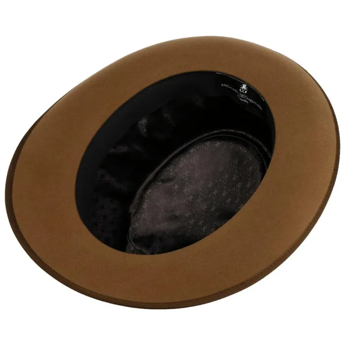 Men Marcelo Stripes Wool Hat Zechbauer Beige Mayser Trilby Hats Men Marcelo Stripes Wool Hat Zechbauer Beige Mayser Trilby Hats