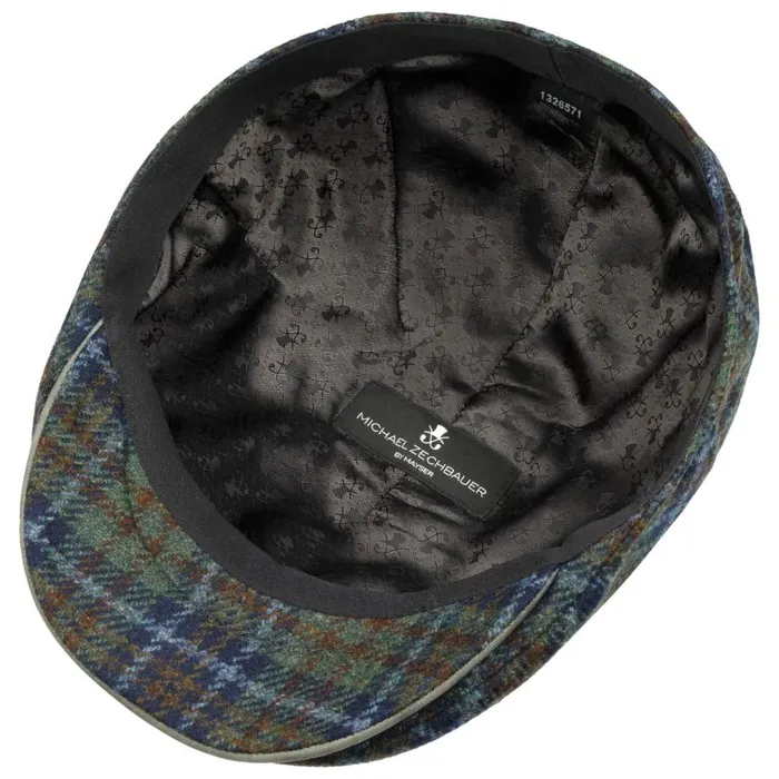 Men Marzio Check Zechbauer Flat Cap Blue Mayser Flat Caps Men Marzio Check Zechbauer Flat Cap Blue Mayser Flat Caps