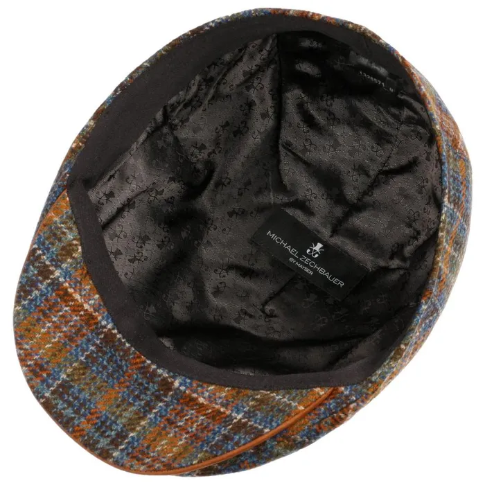Men Marzio Check Zechbauer Flat Cap Blue Mayser Flat Caps Men Marzio Check Zechbauer Flat Cap Blue Mayser Flat Caps
