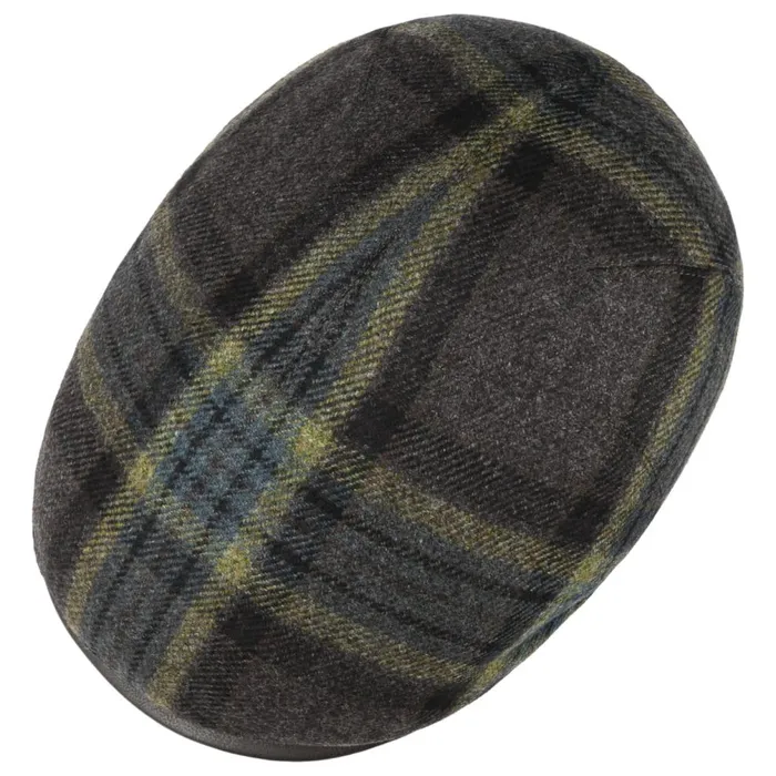 Men Marzio Wool Check Flat Cap Zechbauer Taupe Mayser Flat Caps Men Marzio Wool Check Flat Cap Zechbauer Taupe Mayser Flat Caps
