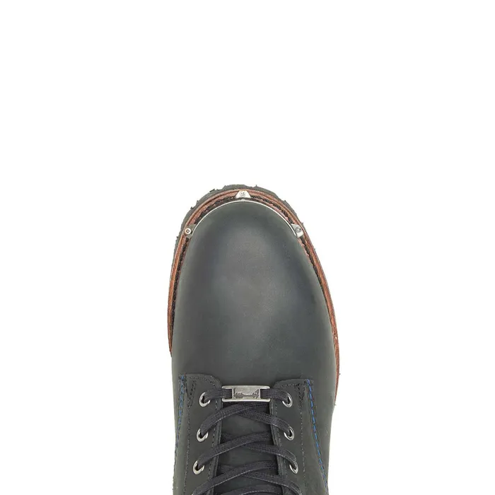 Men Metallica Scholars Collection 1000 Mile PlainToe Rugged Boot Black Wolverine Boots