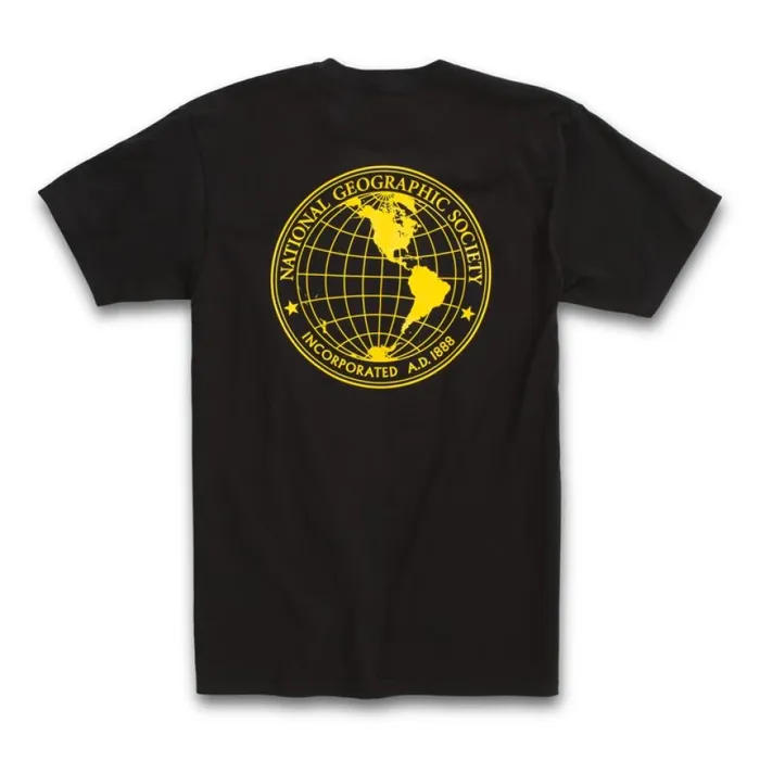 Men National Geographic TShirt Black TShirts and Tanks Vans