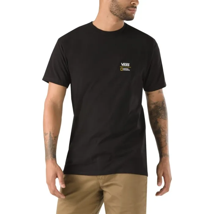 Men National Geographic TShirt Black TShirts and Tanks Vans