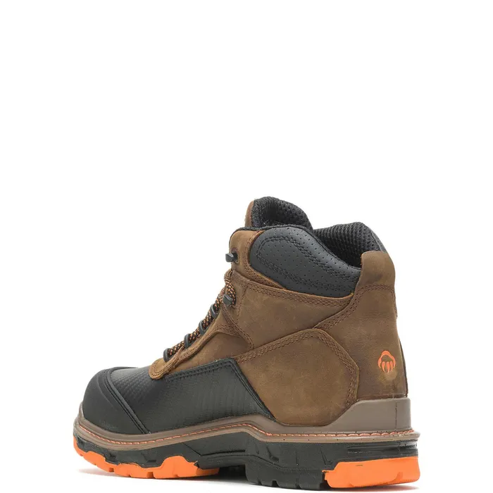 Men Overpass CarbonMAX 6034Boot Brown Wolverine Safety Toe