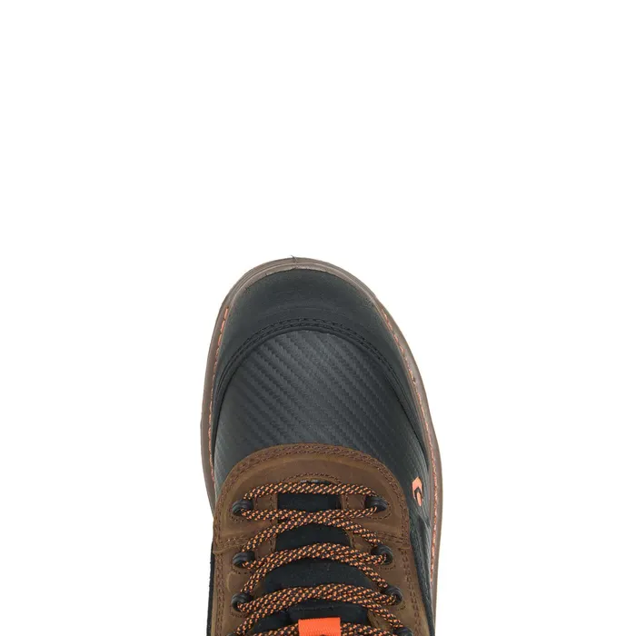 Men Overpass CarbonMAX 6034Boot Brown Wolverine Safety Toe