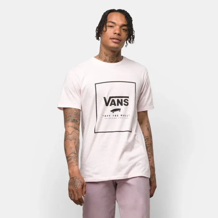 Men Print Box TShirt Vans Cool PinkBlack TShirts and Tanks Vans Men Print Box TShirt Vans Cool PinkBlack TShirts and Tanks Vans