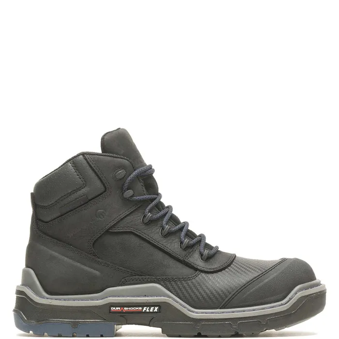 Men Raider DuraShocks Shield 6034CarbonMAX Work Boot Black Wolverine Durashocks