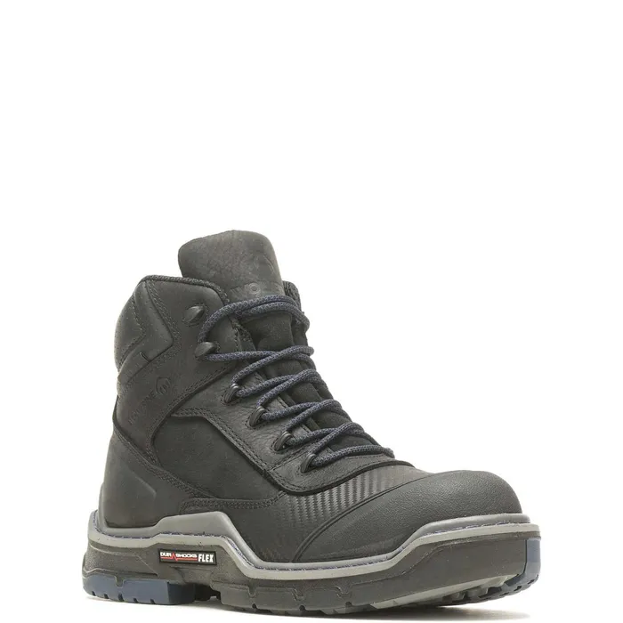 Men Raider DuraShocks Shield 6034CarbonMAX Work Boot Black Wolverine Durashocks