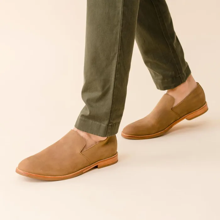 Men Rio SlipOn Loafer Tobacco Nisolo Sandals and Slip Ons